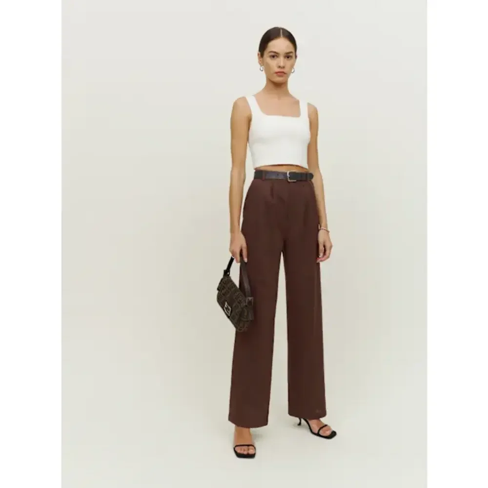 ReformationVesta Pant in Brown